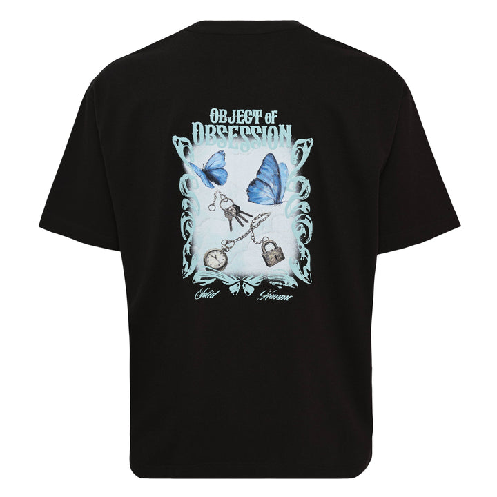 Object Of Obsession Back Print Tee