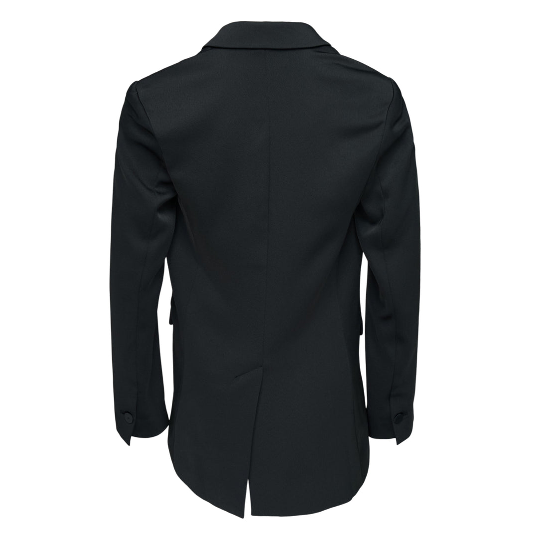 Satin Back Crepe Bianca Jacket