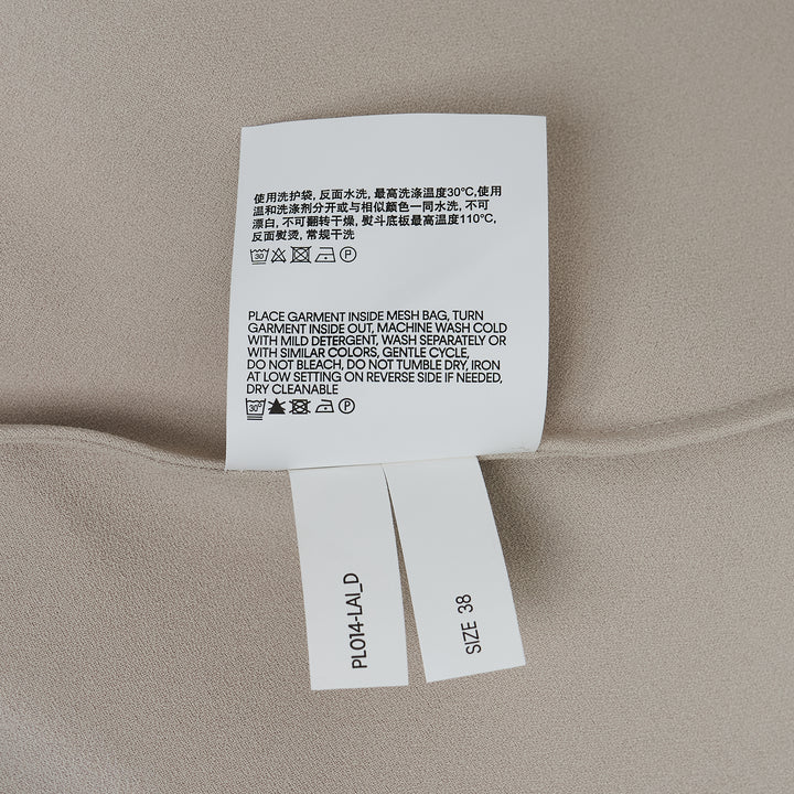 Satin Back Crepe Laila Woven Dress