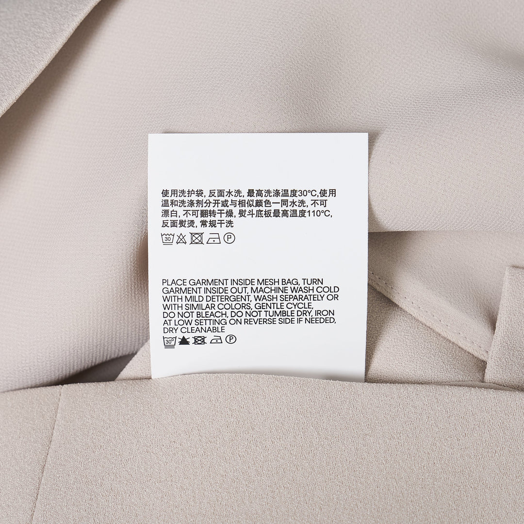 Satin Back Crepe Noelle Woven Top