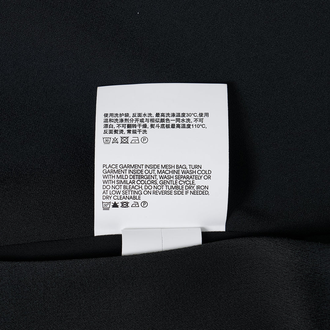 Satin Back Crepe Noelle Woven Top