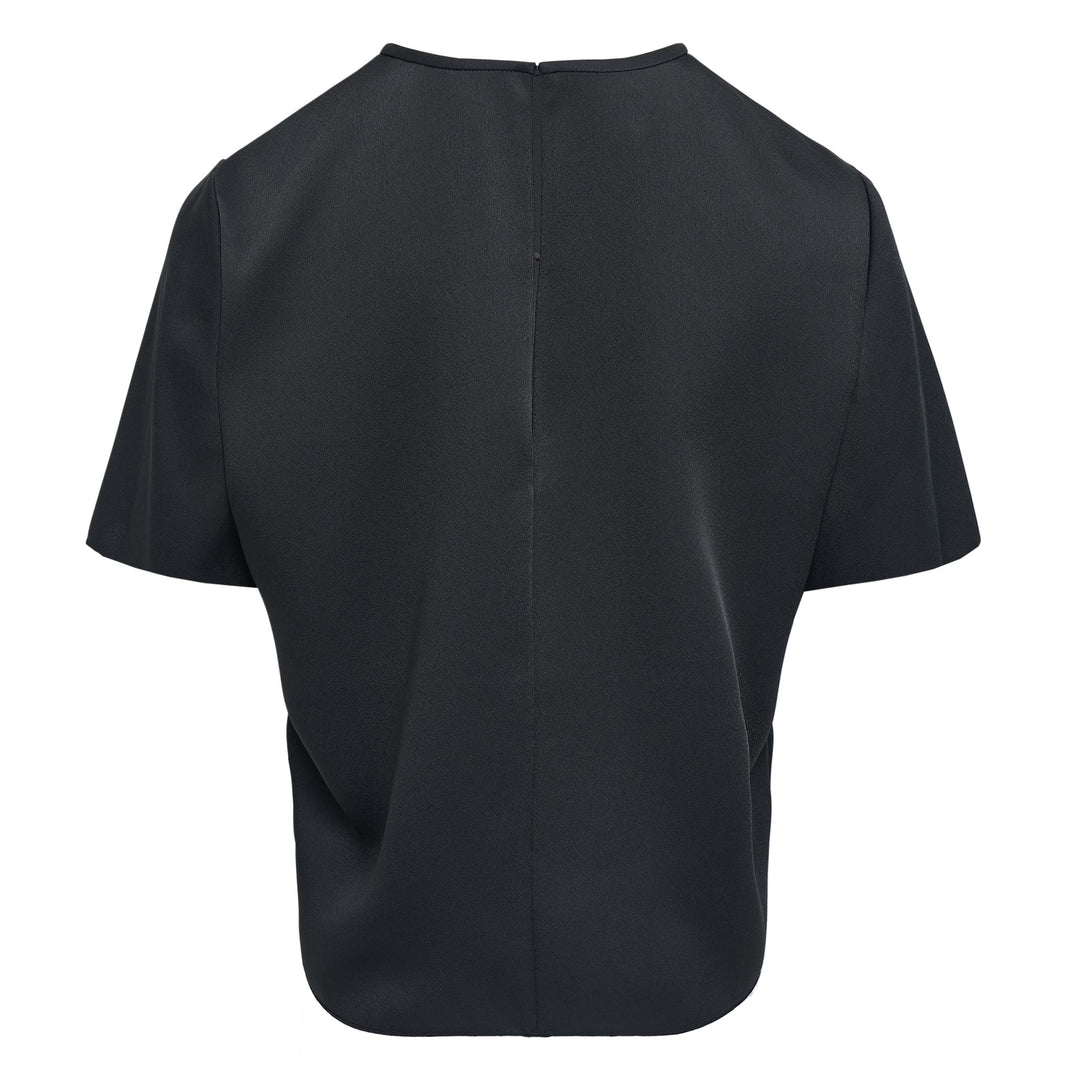Satin Back Crepe Tilly Woven Tee