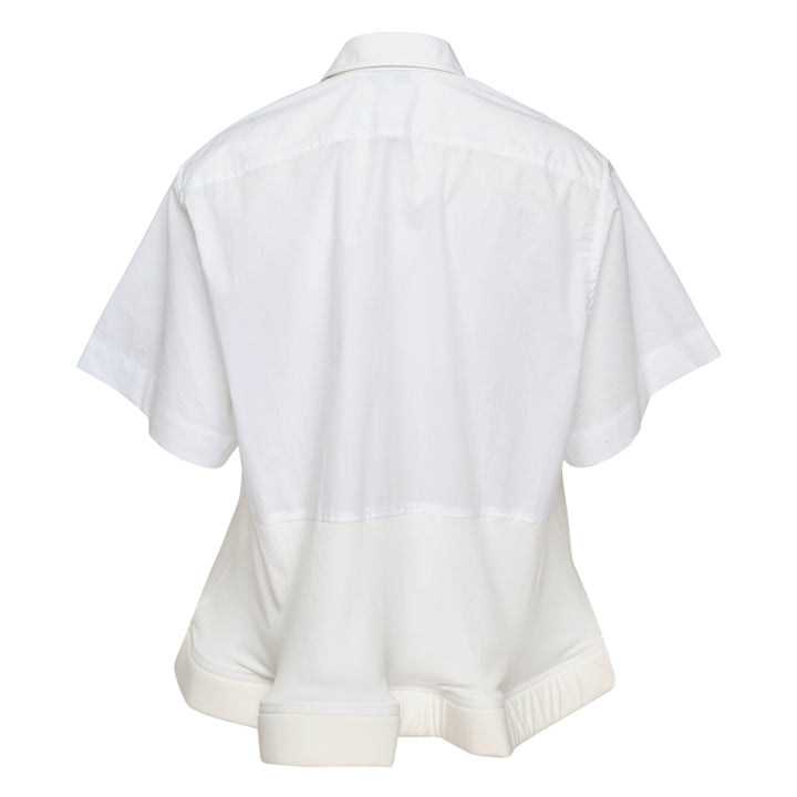 Melitta Baumeister Boxy Ruffle Hem Shirt – Available at Club 21, Official Retailer in Singapore, Malaysia & Thailand with Global Shipping Online