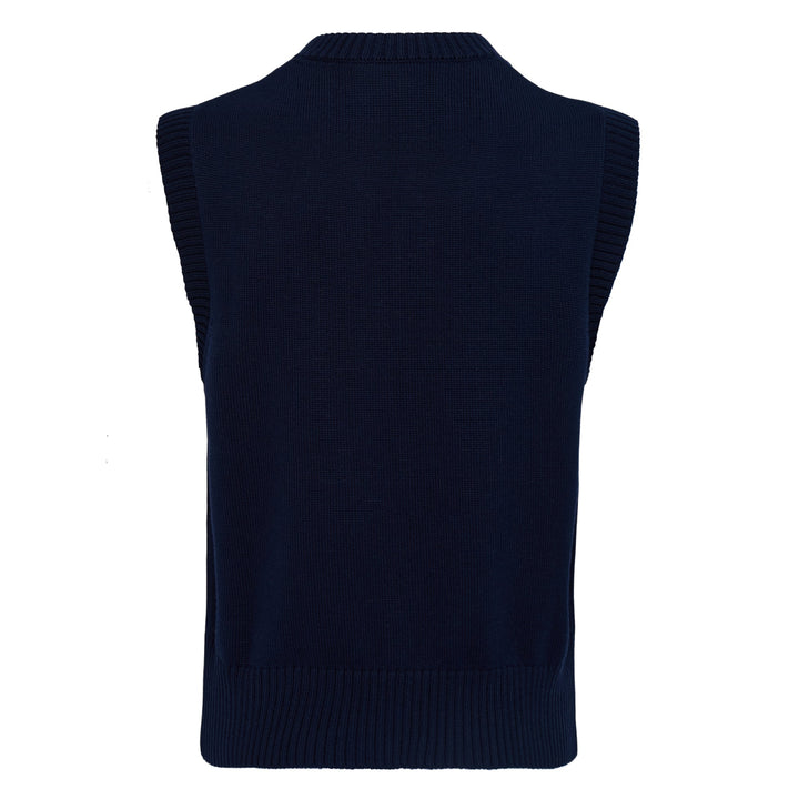 Sleeveless V Neck Sweater