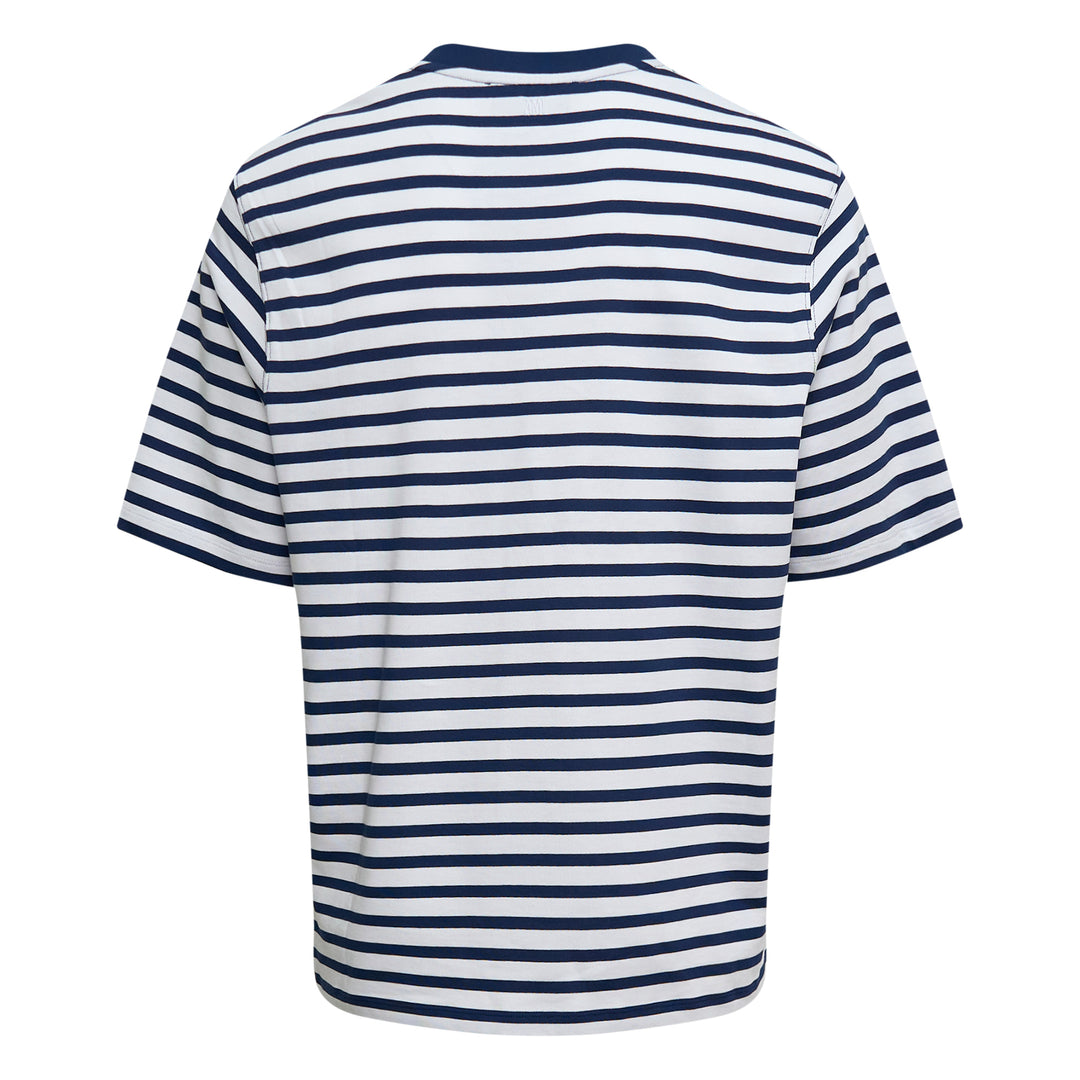 AMI Boxy Fit Mariniere Ami De Coeur T-Shirt – Available at Club 21, Official Retailer in Singapore, Malaysia & Thailand with Global Shipping Online