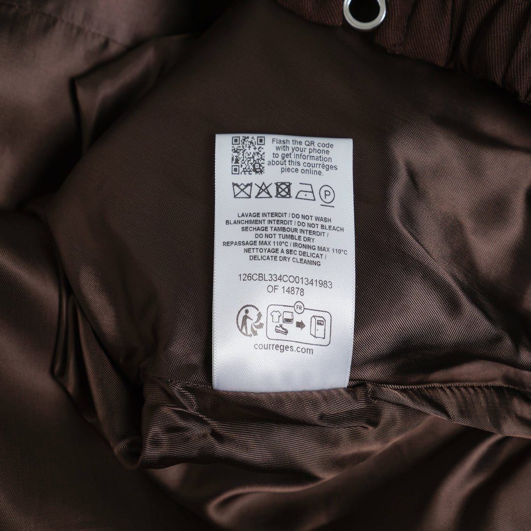 Buckle Zipped Bomber Jacket
