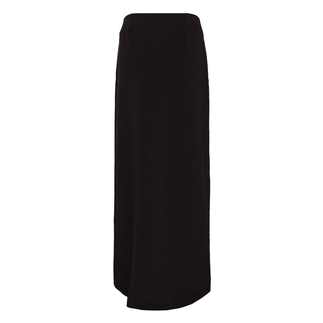 Heritage Slit Crepe Long Skirt