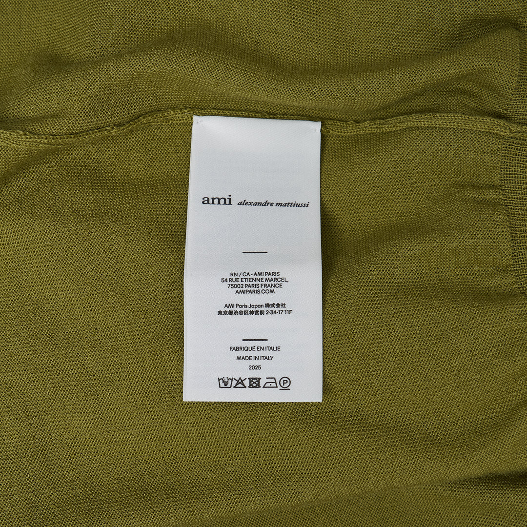 AMI De Coeur Crewneck Cardigan