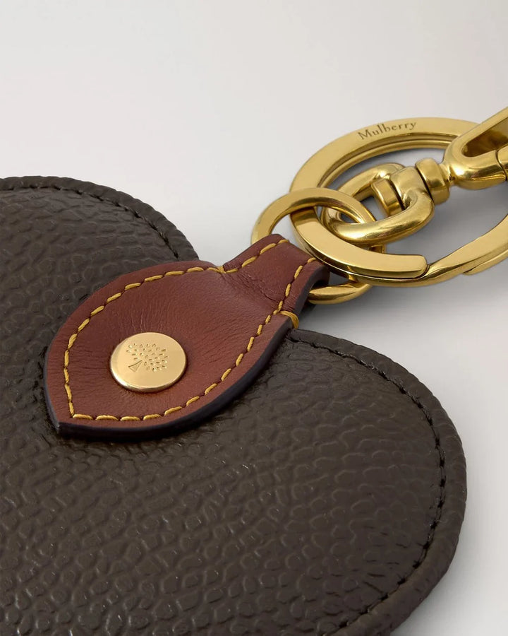 Heart Keyring Scotchgrain