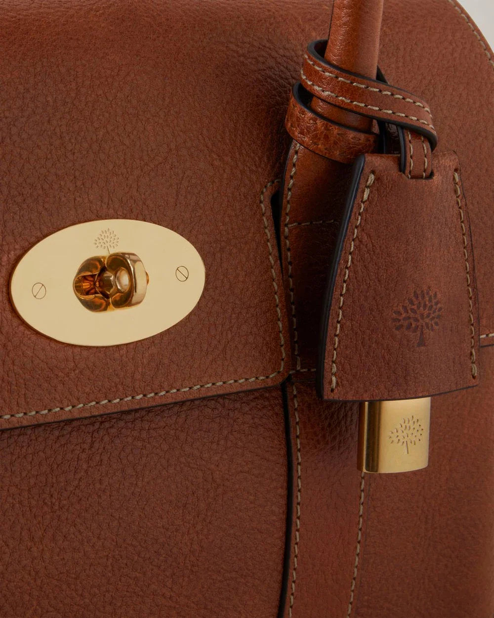 Small Bayswater Satchel Natural Vegetable Tanned