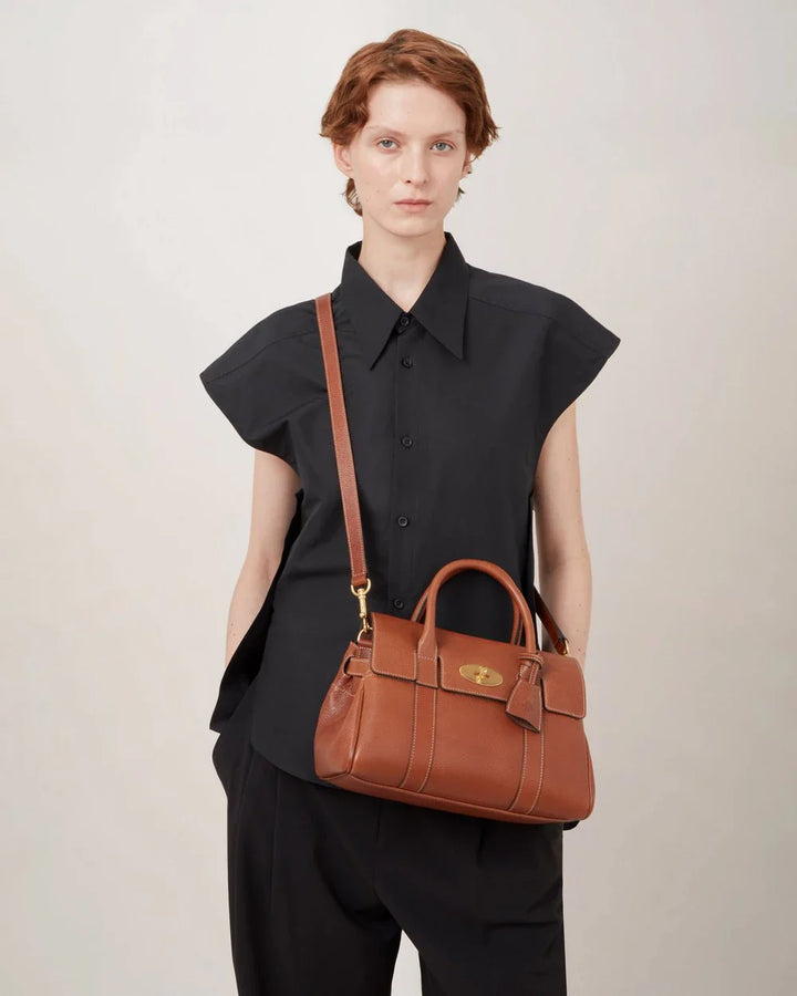 Small Bayswater Satchel Natural Vegetable Tanned