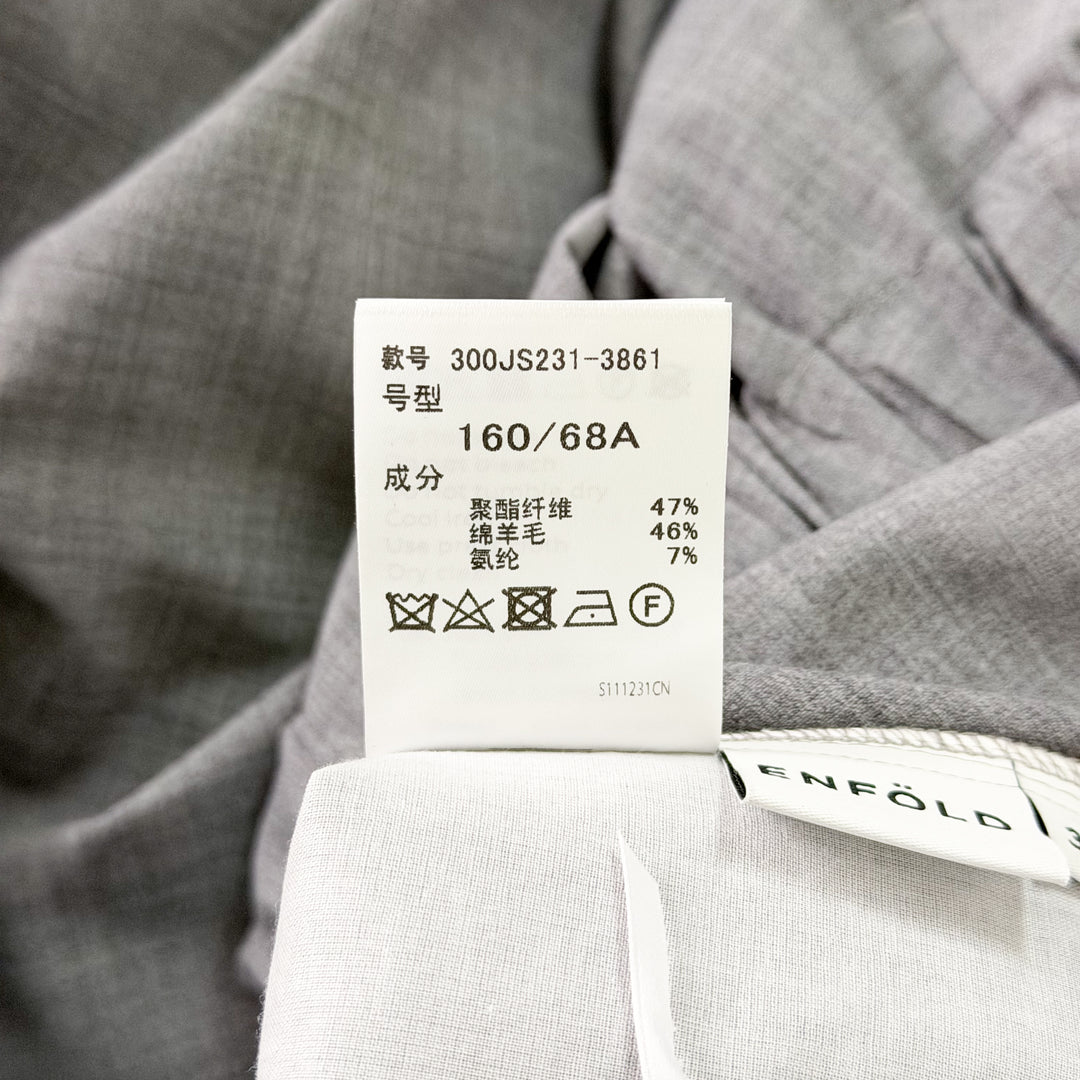 ENFOLD Roll-Up Draped Shorts – Available at Club 21, Official Retailer in Singapore, Malaysia & Thailand with Global Shipping Online