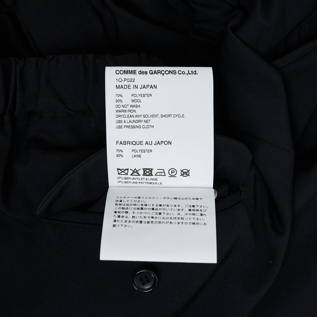 Zip Detail Cropped Pants