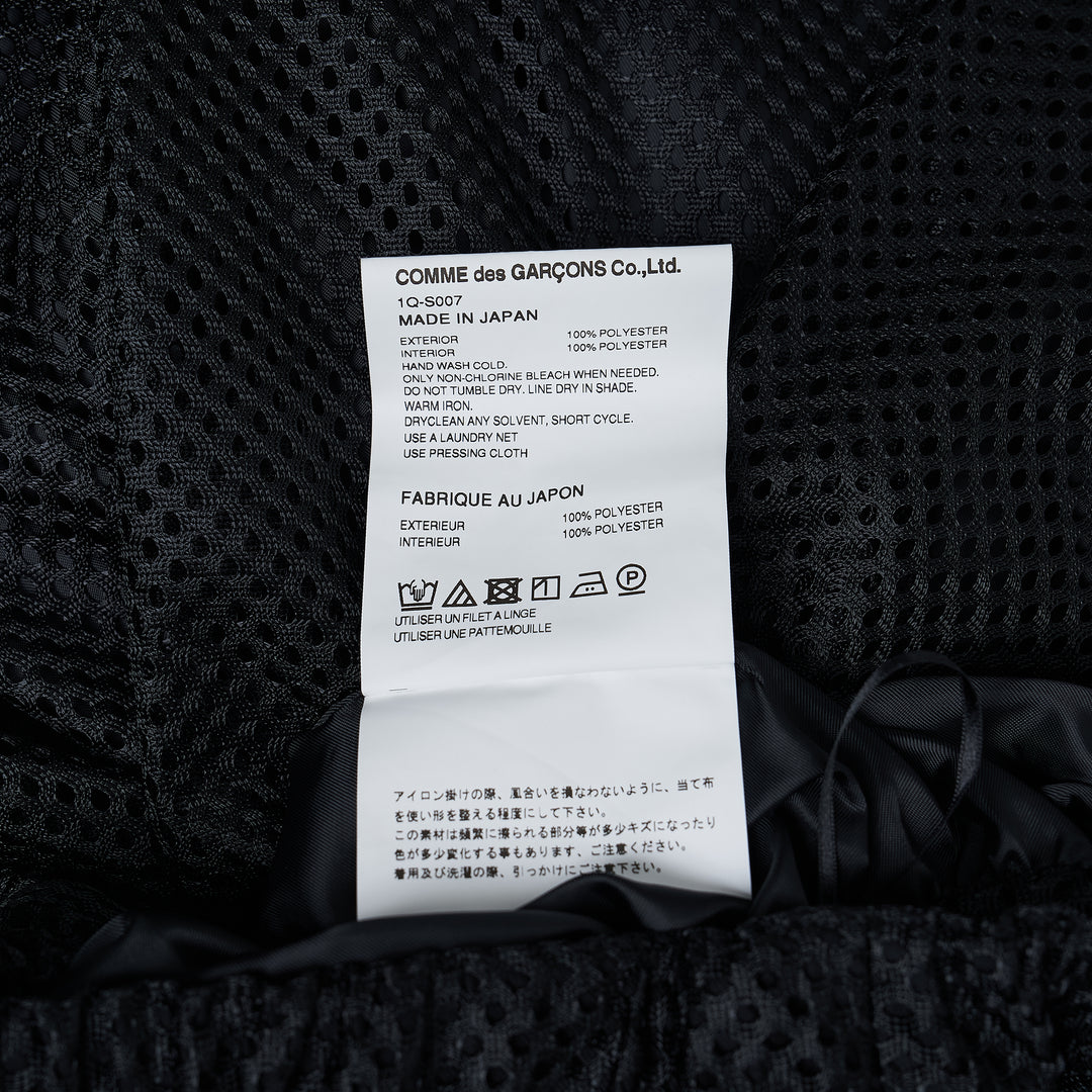 Mesh Pleated Skirt