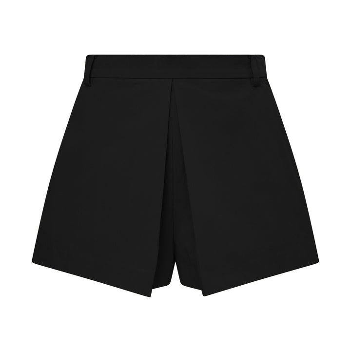 Pleated A-Line Shorts