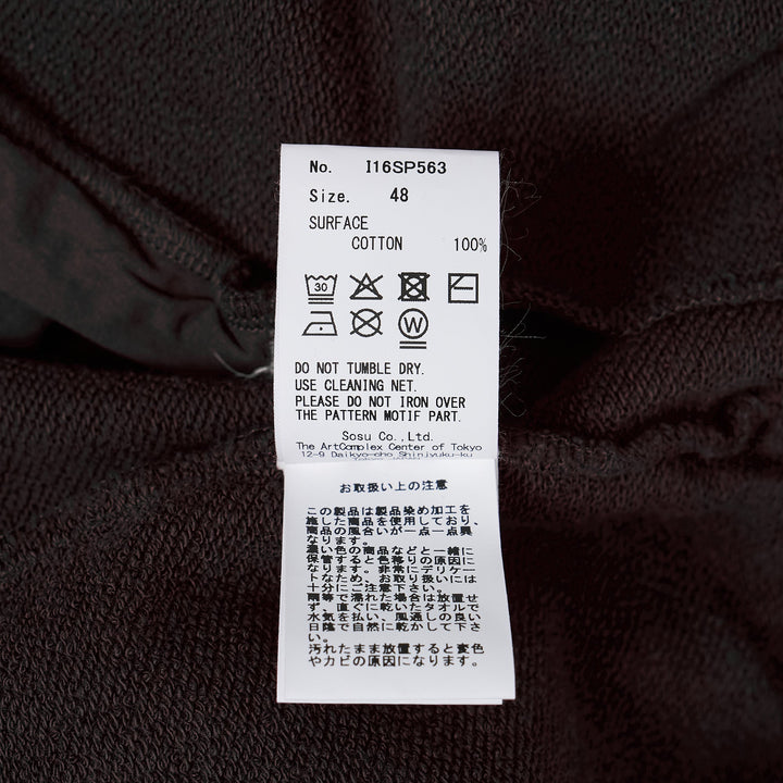 French Terry Distressed Easy Shorts