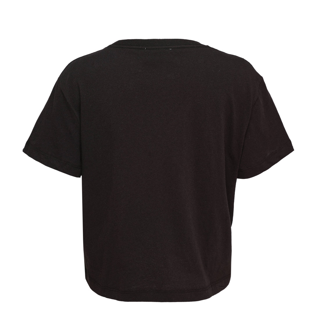 Magical Girl Black Cropped T-Shirt