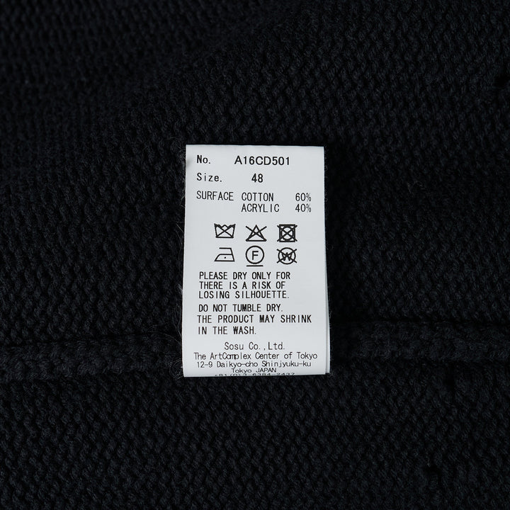 Dog Jacquard Knit Cardigan