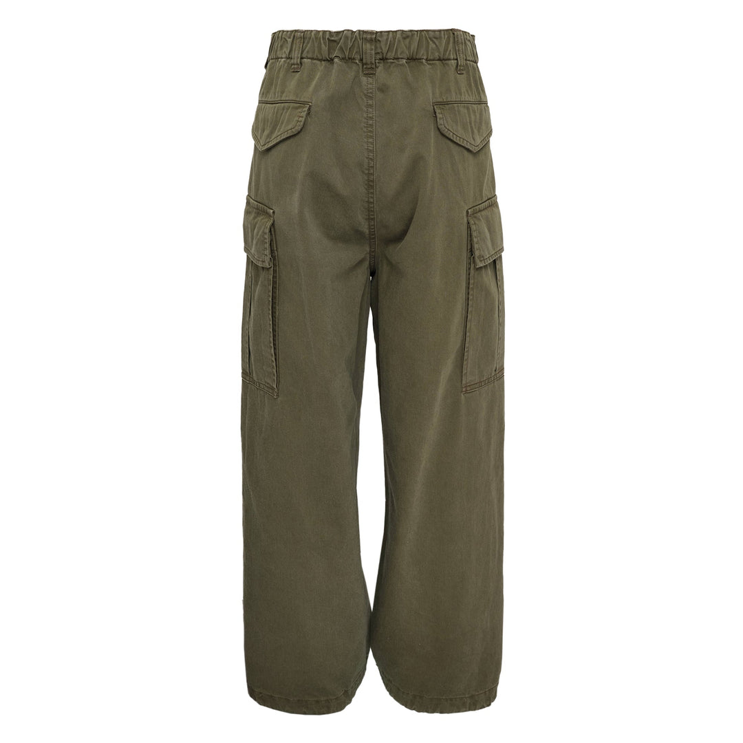 Combined Denim Cargo Pants