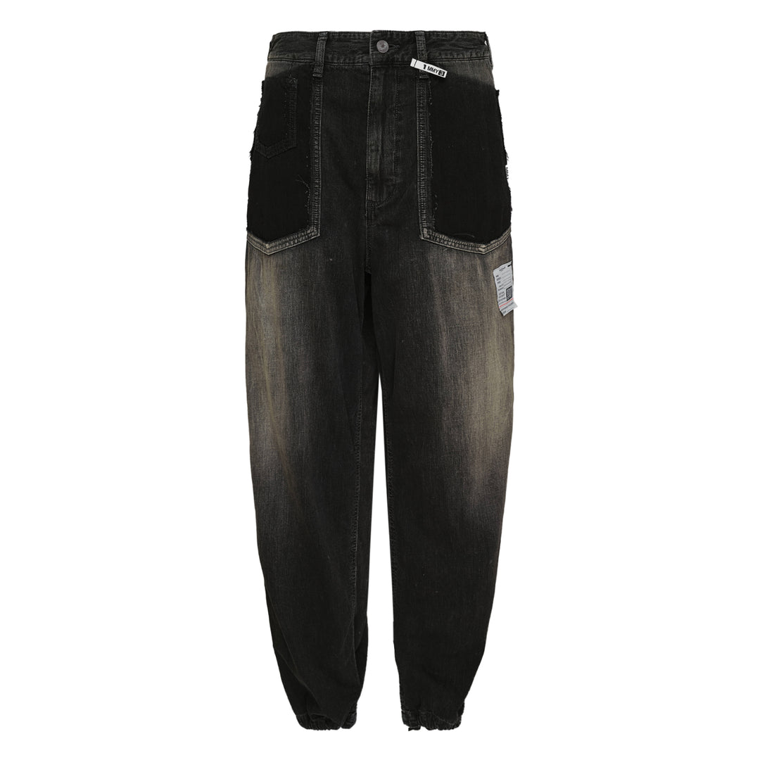 Cut Off Denim Pants