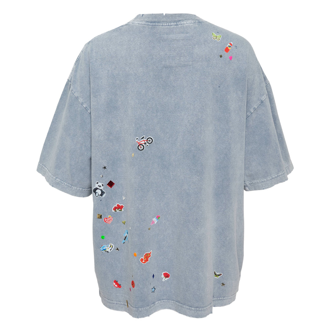 Bleached Kids Sticker Tee