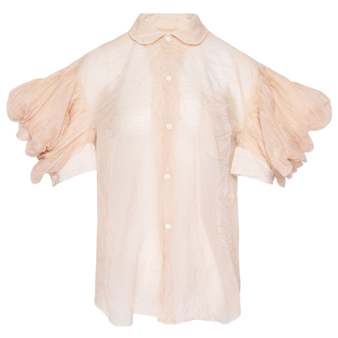 Nylon Taffeta x Rayon Nylon Blouse