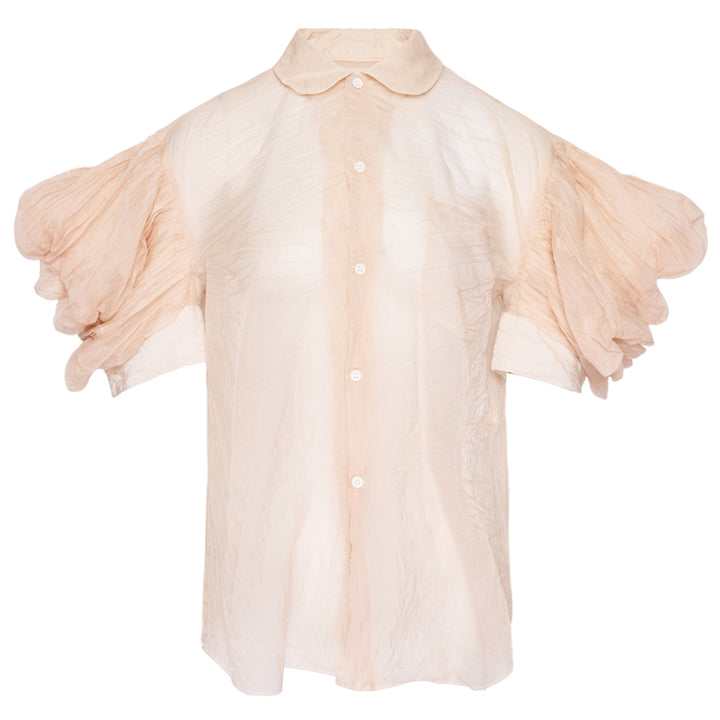 Nylon Taffeta x Rayon Nylon Blouse