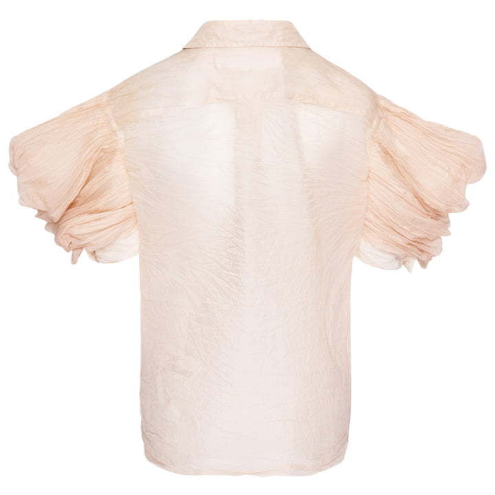 Nylon Taffeta x Rayon Nylon Blouse