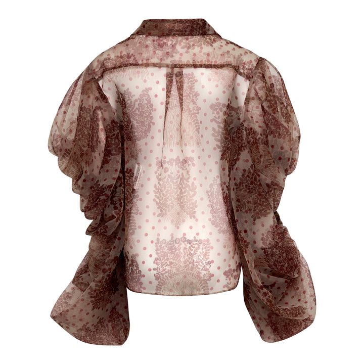 Tao Polyester Printed Organza Blouse – Available at Club 21, Official Retailer in Singapore, Malaysia & Thailand with Global Shipping Online