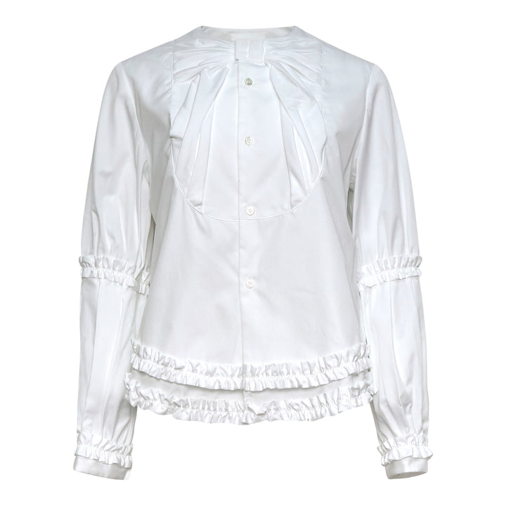 Noir Kei Ninomiya Cotton Broad Blouse – Available at Club 21, Official Retailer in Singapore, Malaysia & Thailand with Global Shipping Online