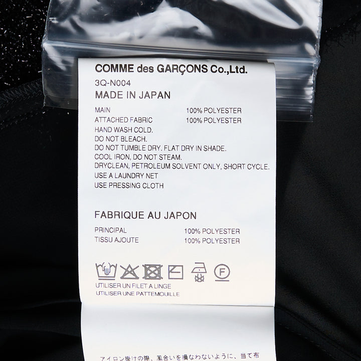 Noir Kei Ninomiya Lame Fur x Polyester Georgette Top – Available at Club 21, Official Retailer in Singapore, Malaysia & Thailand with Global Shipping Online