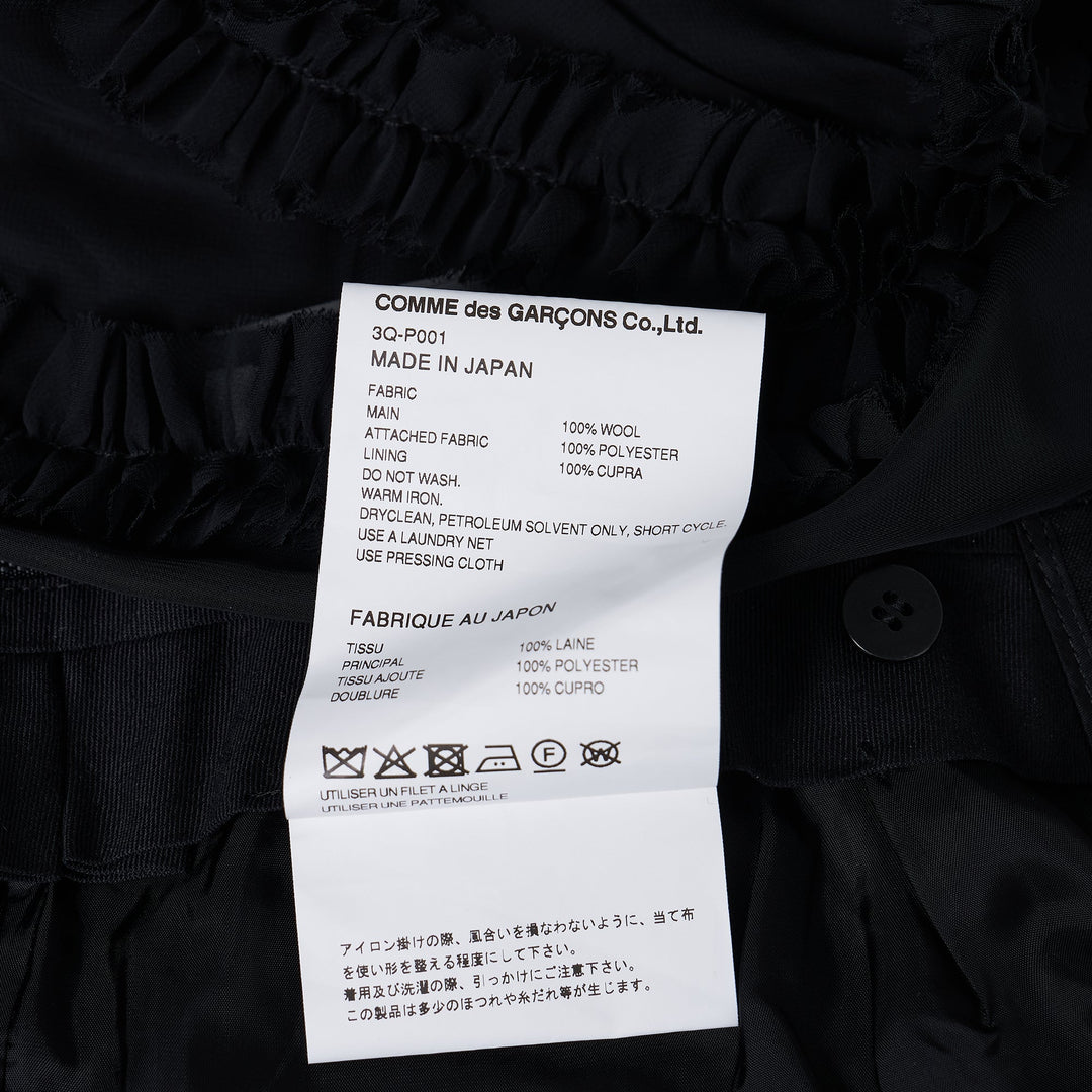 Wool Oxford x Polyester George