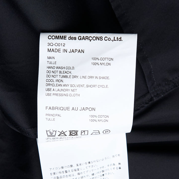 Noir Kei Ninomiya Wool Gabardine Skirt – Available at Club 21, Official Retailer in Singapore, Malaysia & Thailand with Global Shipping Online