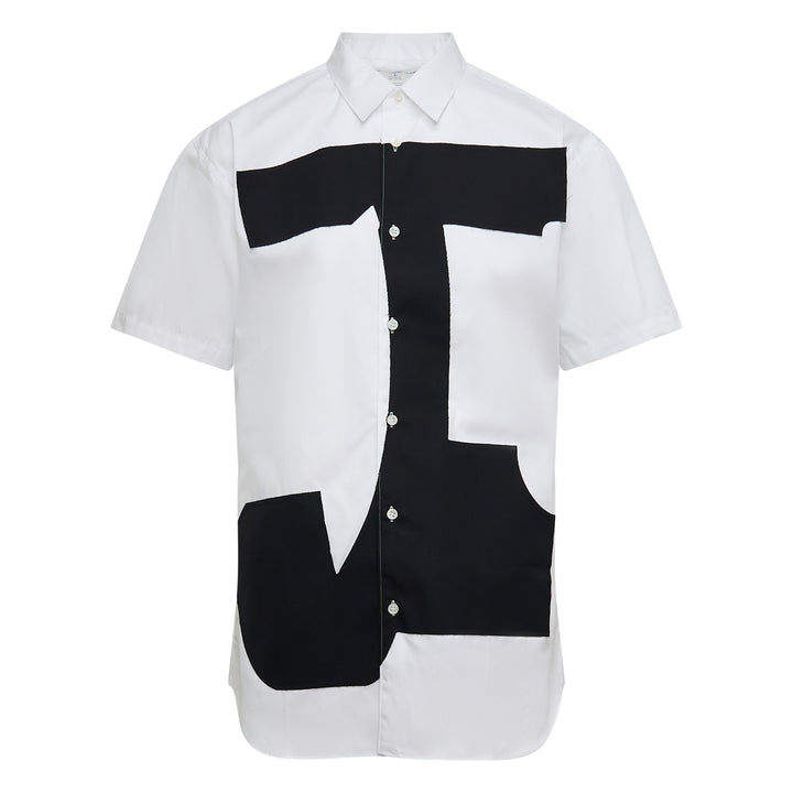 COMME des GARCONS SHIRT Bold Contrasting Panel Shirt – Available at Club 21, Official Retailer in Singapore, Malaysia & Thailand with Global Shipping Online