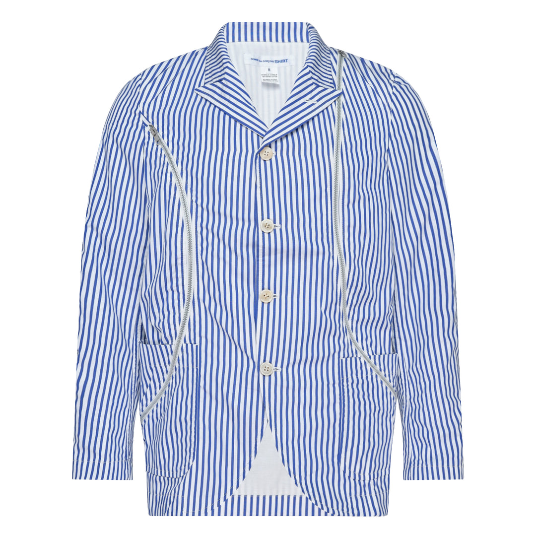 COMME des GARCONS SHIRT Striped Cotton Shirt – Available at Club 21, Official Retailer in Singapore, Malaysia & Thailand with Global Shipping Online
