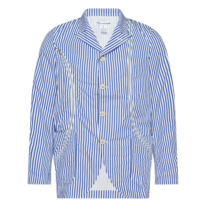 COMME des GARCONS SHIRT Striped Cotton Shirt – Available at Club 21, Official Retailer in Singapore, Malaysia & Thailand with Global Shipping Online