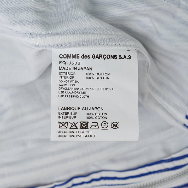 COMME des GARCONS SHIRT Striped Cotton Shirt – Available at Club 21, Official Retailer in Singapore, Malaysia & Thailand with Global Shipping Online