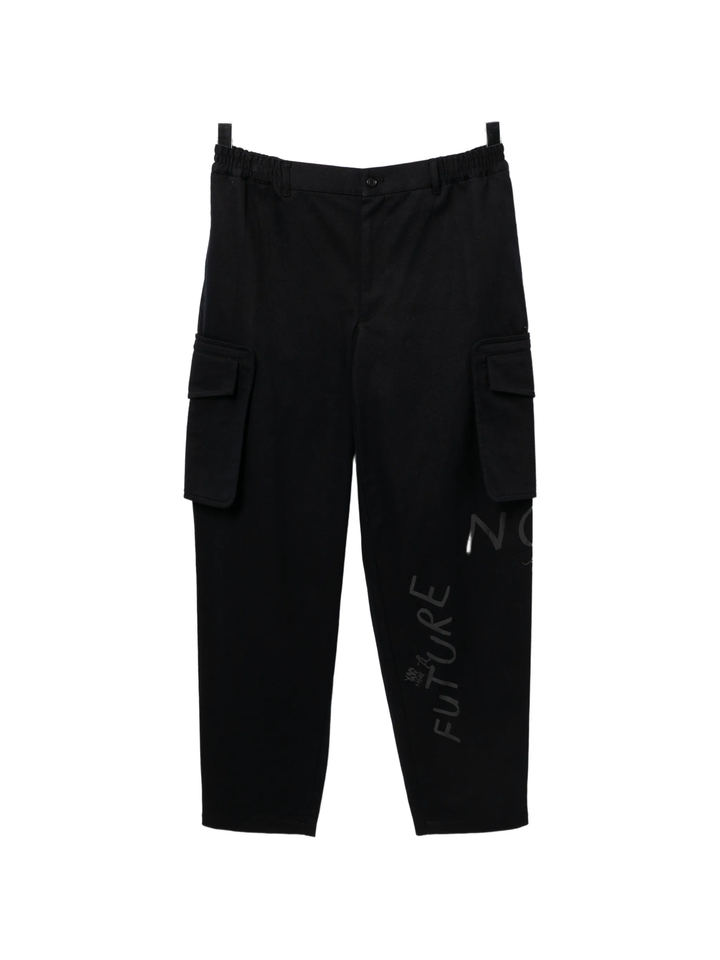 Navy Utility Pocket Detail Pants