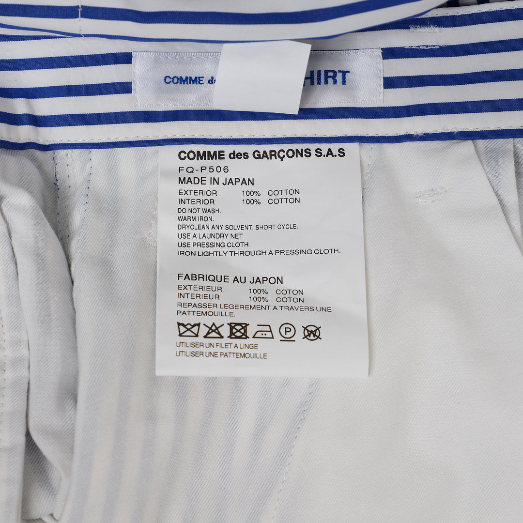 COMME des GARCONS SHIRT Cotton Bermuda Shorts – Available at Club 21, Official Retailer in Singapore, Malaysia & Thailand with Global Shipping Online