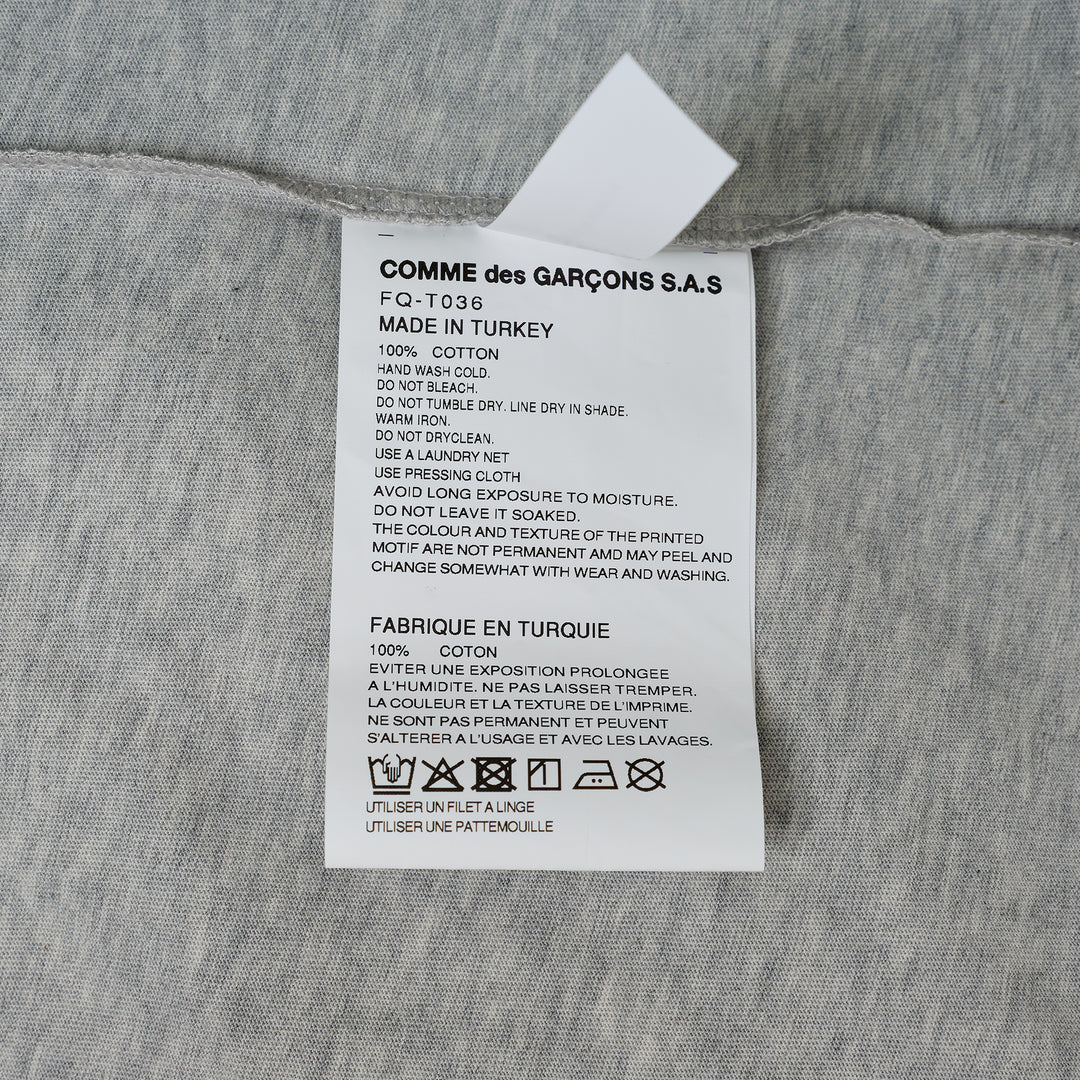 COMME des GARCONS SHIRT Oversized Printed Cotton T-Shirt – Available at Club 21, Official Retailer in Singapore, Malaysia & Thailand with Global Shipping Online