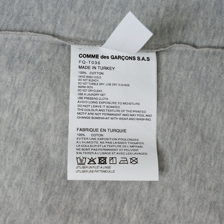 COMME des GARCONS SHIRT Oversized Printed Cotton T-Shirt – Available at Club 21, Official Retailer in Singapore, Malaysia & Thailand with Global Shipping Online
