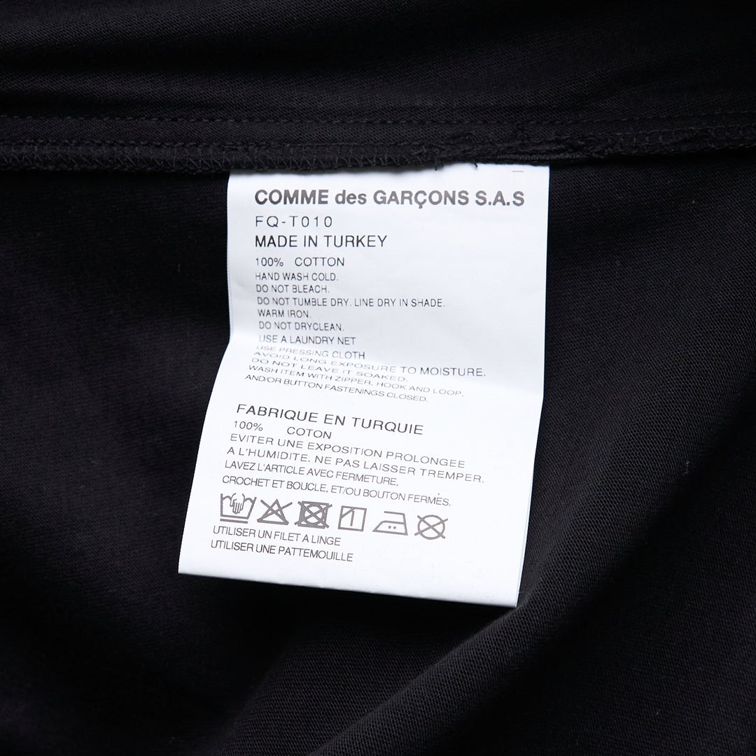 COMME des GARCONS SHIRT Oversized Side Detail T-Shirt – Available at Club 21, Official Retailer in Singapore, Malaysia & Thailand with Global Shipping Online