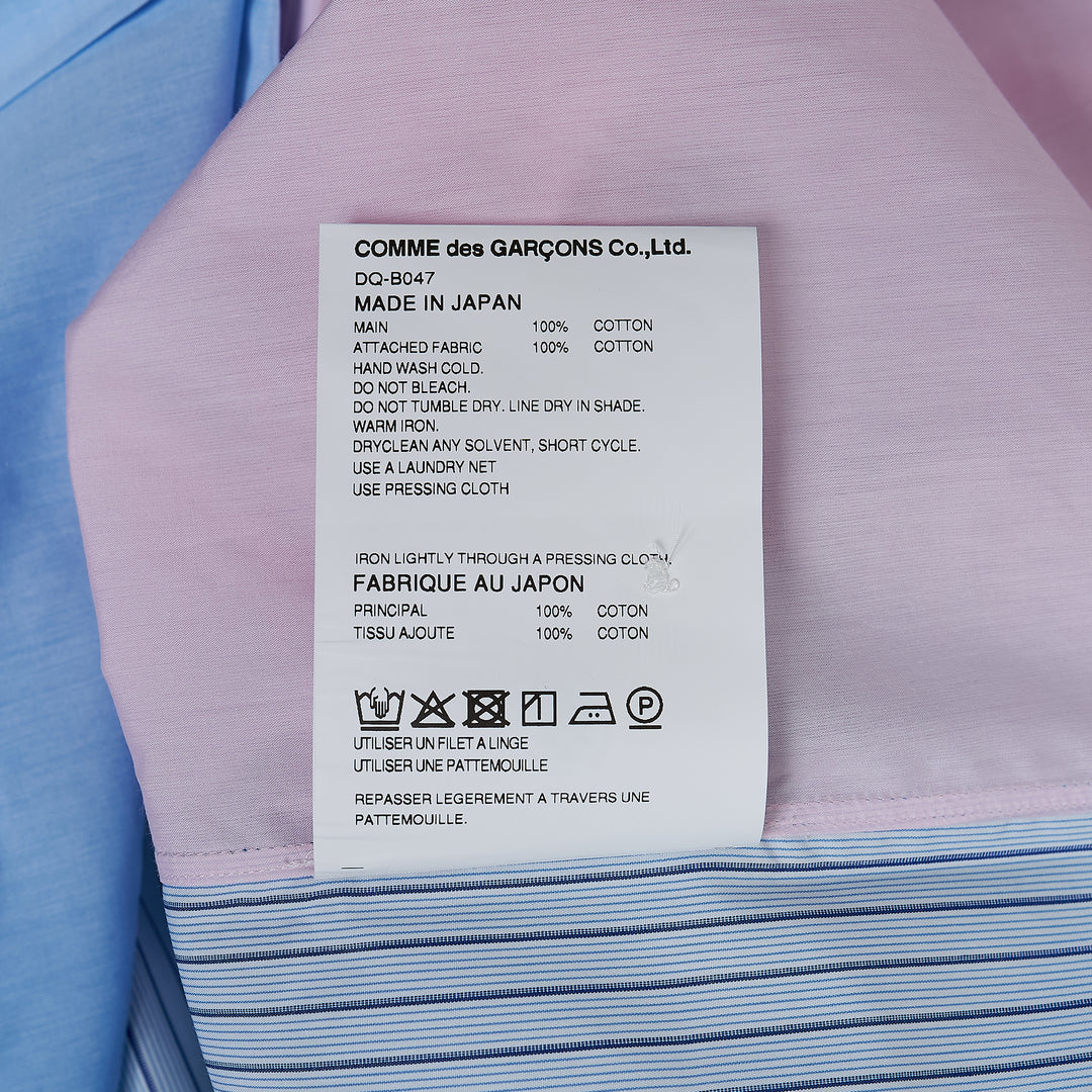 COMME des GARCONS HOMME DEUX Multi-Colourway Stripe Button Shirt – Available at Club 21, Official Retailer in Singapore, Malaysia & Thailand with Global Shipping Online