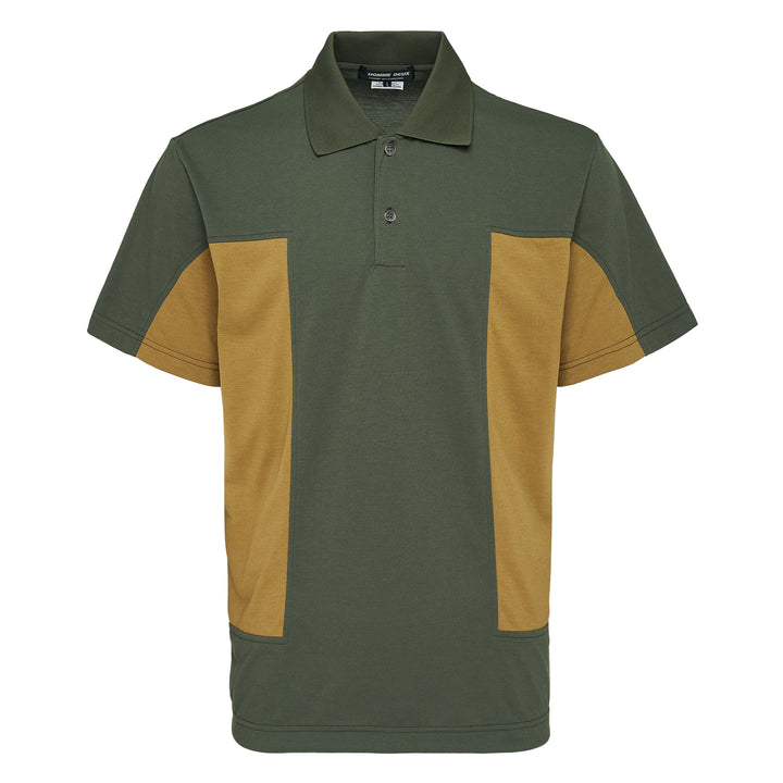 Colour-Block Jersey Polo