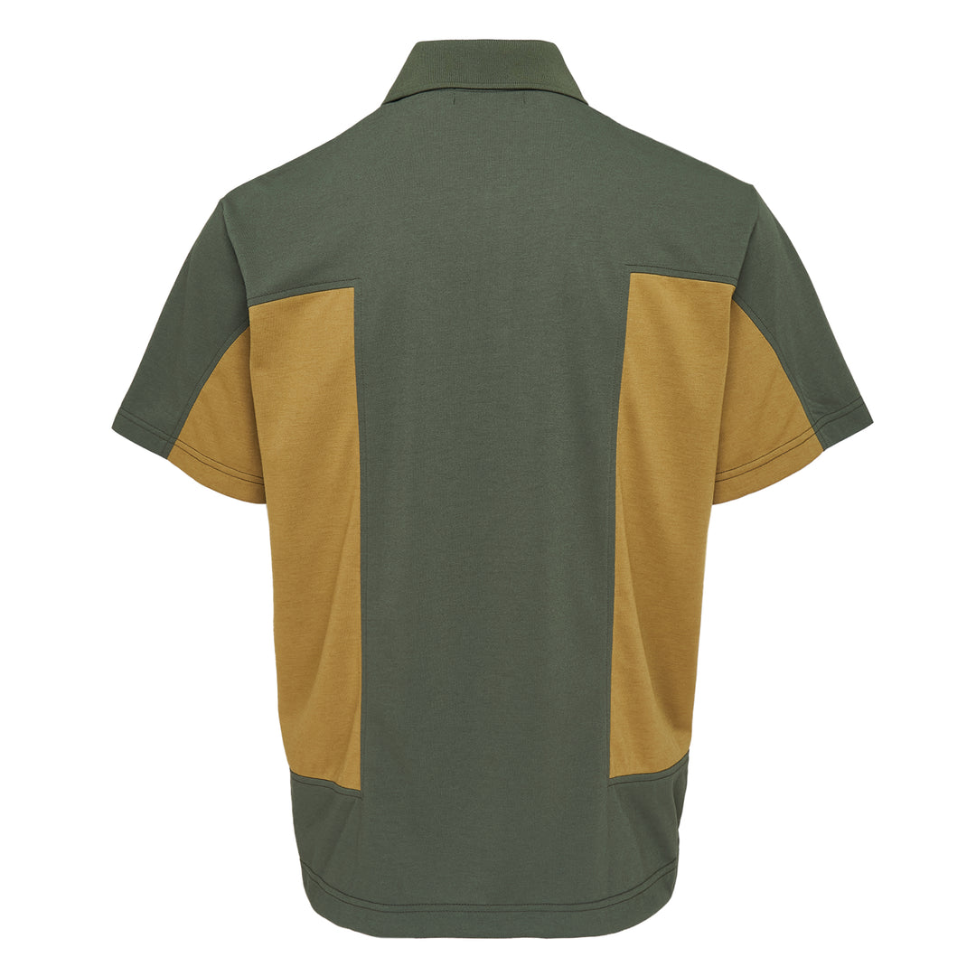 Colour-Block Jersey Polo