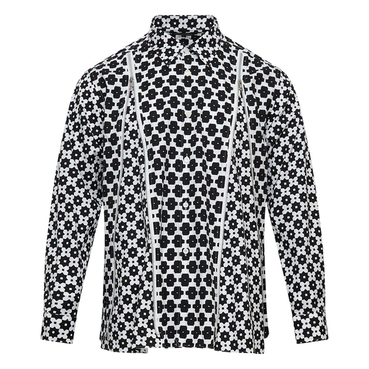 COMME des GARCONS HOMME PLUS Bold Printed Pattern Long Sleeve Button Shirt – Available at Club 21, Official Retailer in Singapore, Malaysia & Thailand with Global Shipping Online
