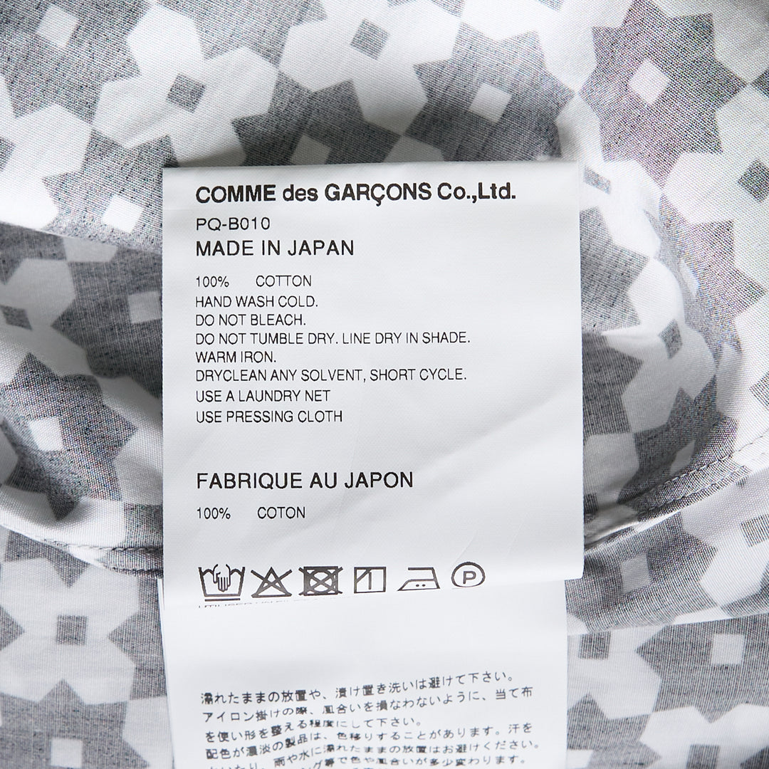 COMME des GARCONS HOMME PLUS Bold Printed Multi Pattern Shirt – Available at Club 21, Official Retailer in Singapore, Malaysia & Thailand with Global Shipping Online