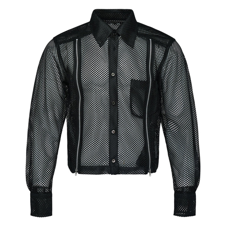 COMME des GARCONS HOMME PLUS Perforated Shirt – Available at Club 21, Official Retailer in Singapore, Malaysia & Thailand with Global Shipping Online
