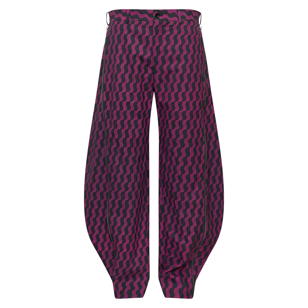 COMME des GARCONS HOMME PLUS Wavy Striped Wool Pants – Available at Club 21, Official Retailer in Singapore, Malaysia & Thailand with Global Shipping Online