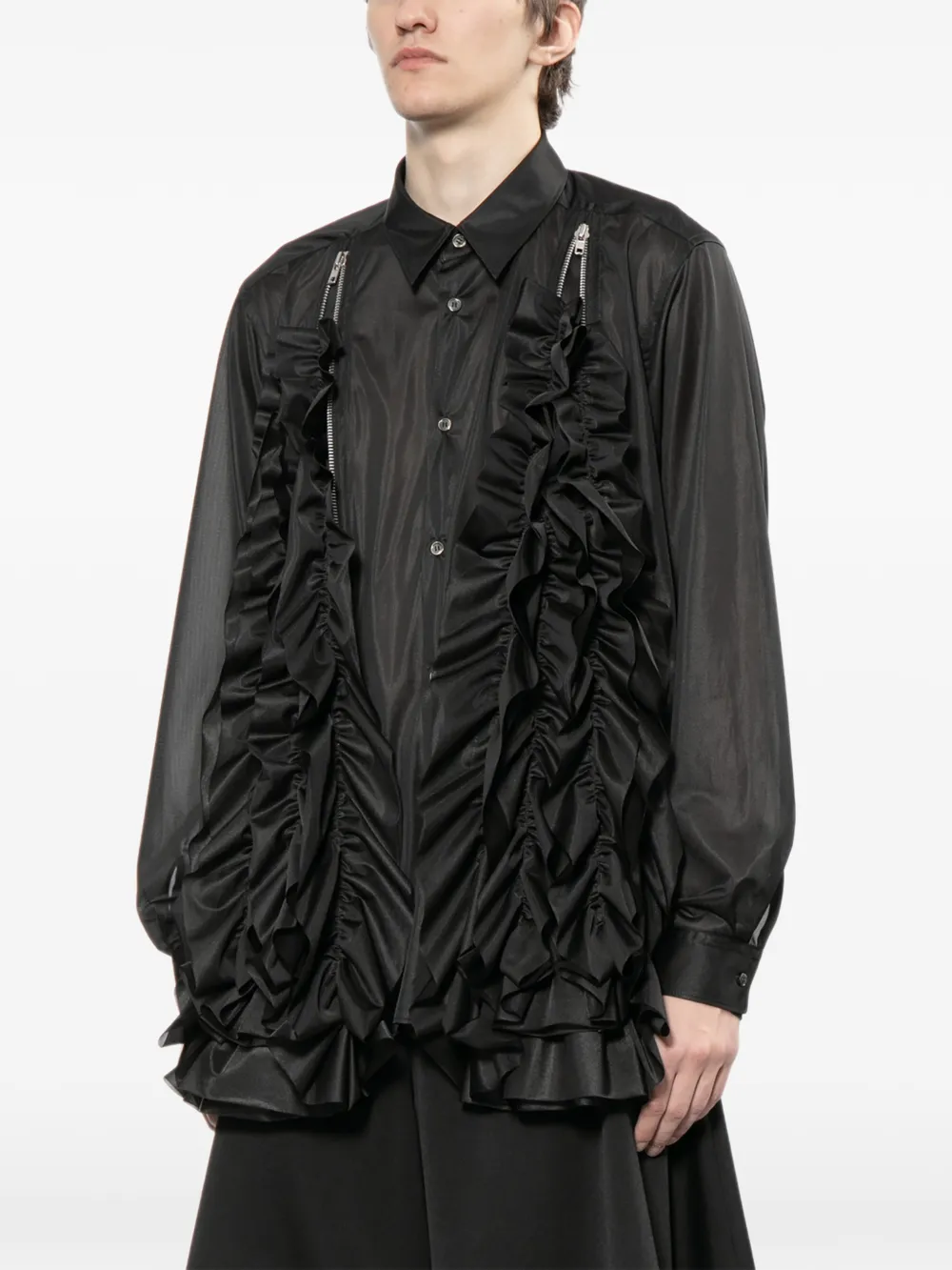 Bold Panel Detailing With Zip